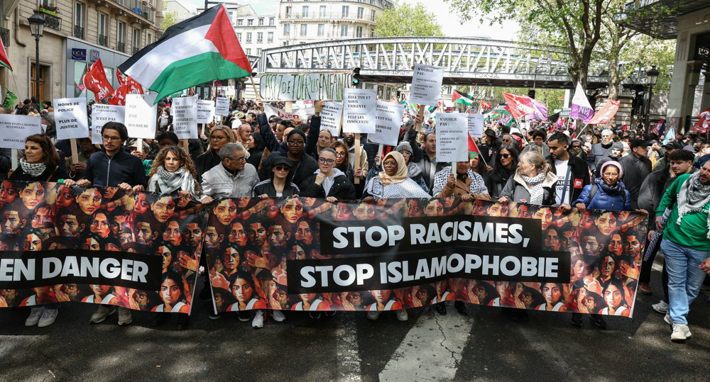 Thousands march in Paris against 'racism, Islamophobia'