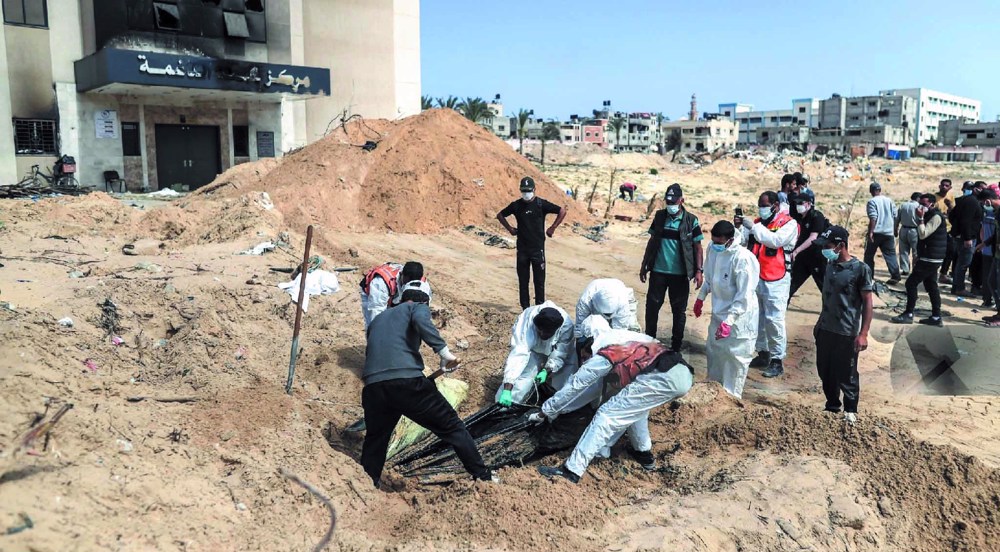 Gaza: les découvertes de fosses communes s'enchaînent