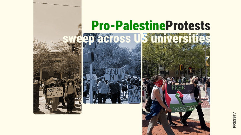 Gaza unites US college students against oppression, hundreds face batons