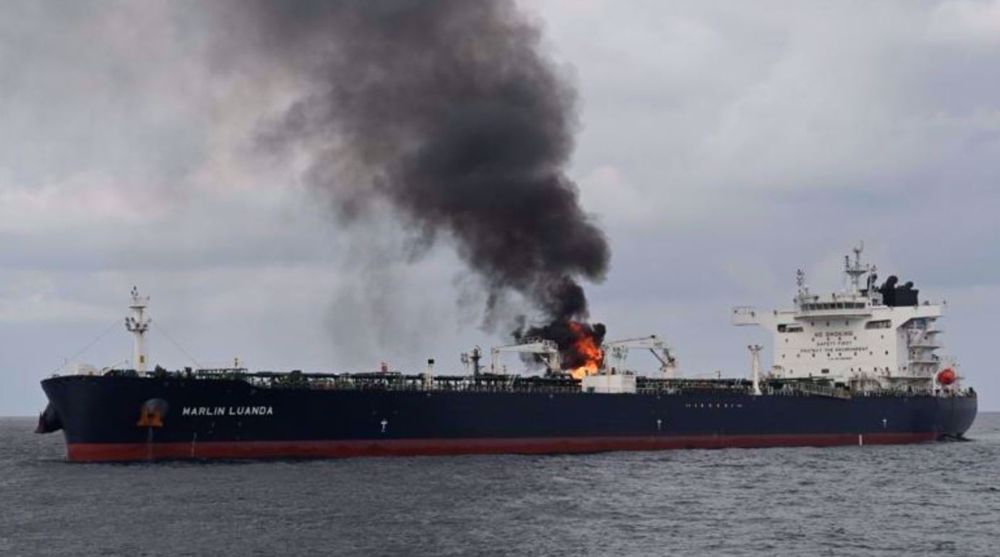 Yemeni armed forces strike British oil tanker, shoot down US MQ-9 drone