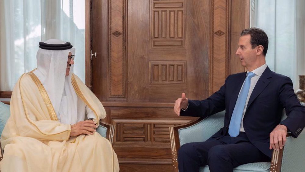 Syrian president, Bahrain FM discuss expansion of bilateral relations