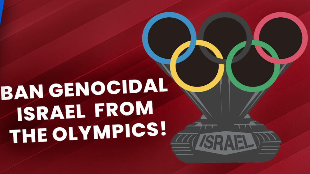 Paris protest demands ban for Israel at Summer Olympics