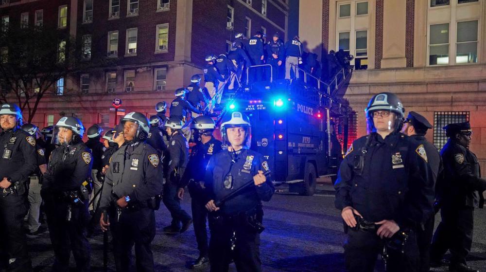 La police de New York entre en force dans l'université Columbia