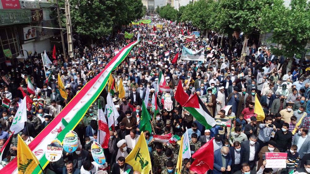 Journée mondiale de Qods: l'Iran appelle au soutien indéfectible à la Palestine