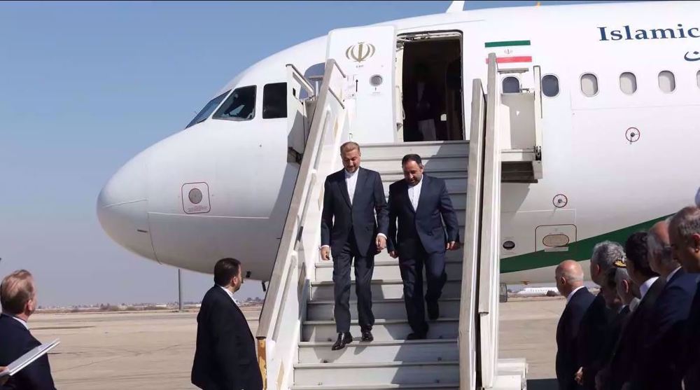 Le ministre iranien des Affaires étrangères arrive en Syrie