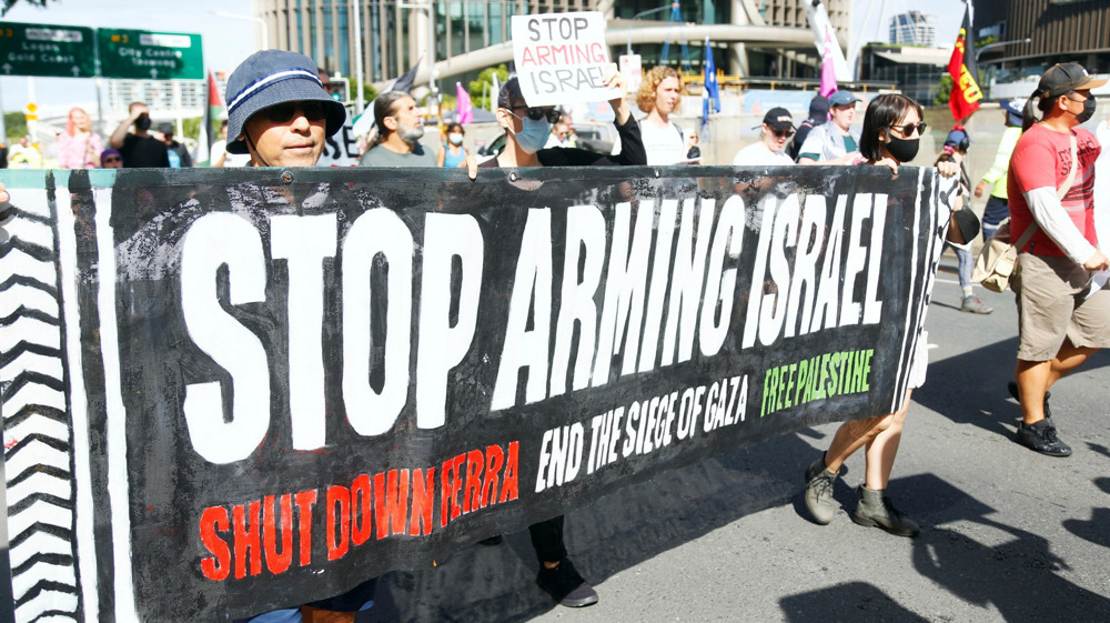 Stop arming Israel 
