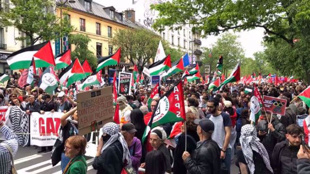 France : heurts entre la police et les manifestants pro-palestiniens