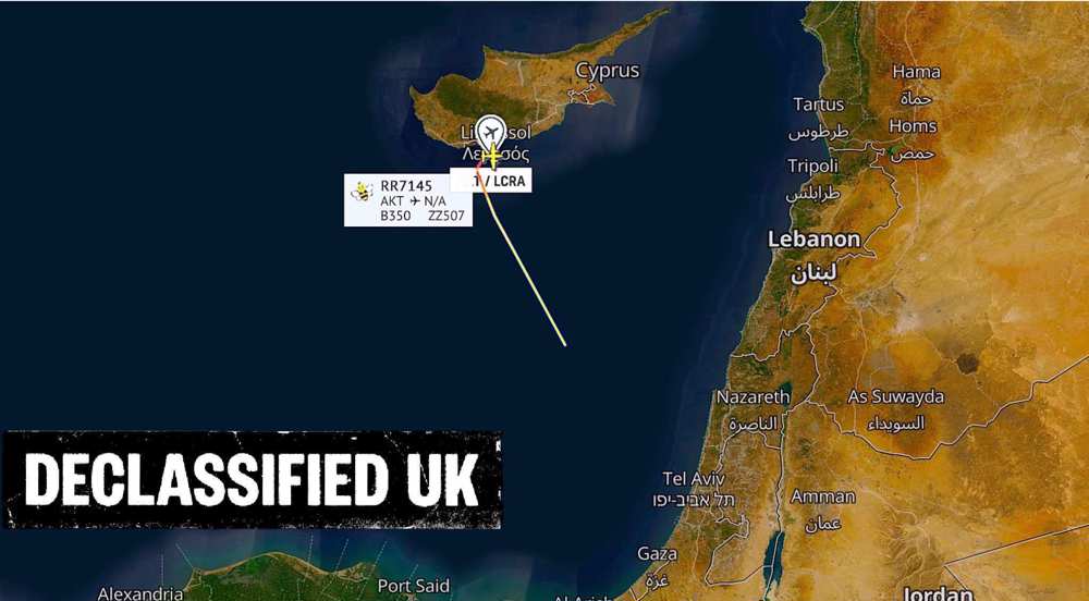 Le Royaume-Uni a effectué 200 missions d'espionnage au-dessus de Gaza