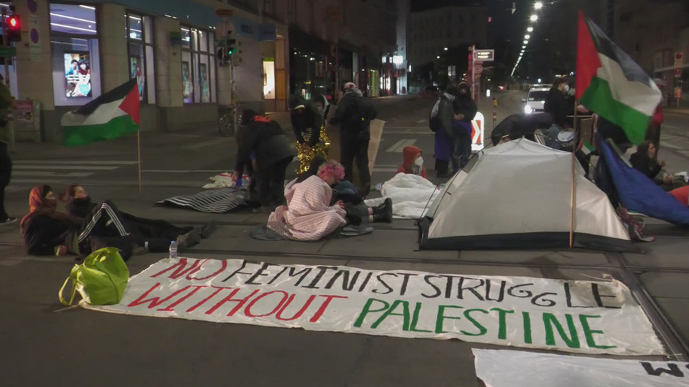 Cinq militants arrêtés lors du démantèlement d’un campement à Vienne 