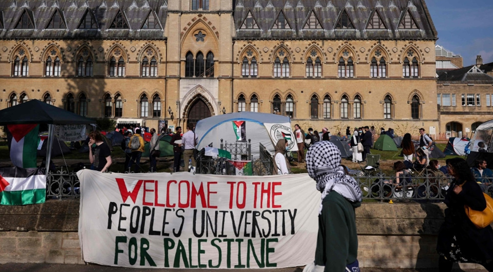 Demonstration held in Vienna against pro-Gaza encampment closure