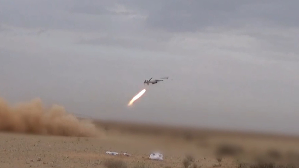 Iraqi Resistance fires new kamikaze drone in attack on strategic Israeli site