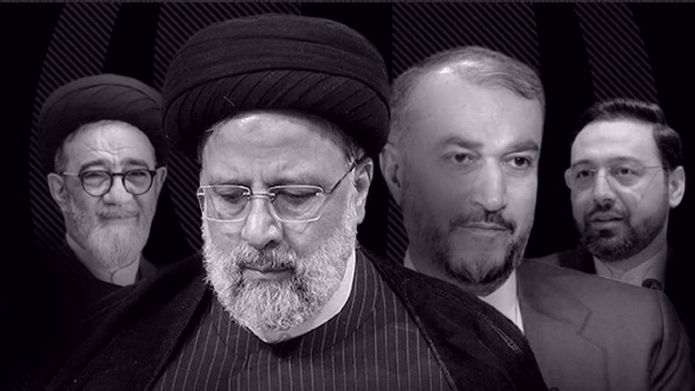 Le président iranien et ses compagnons ont trouvé le martyr