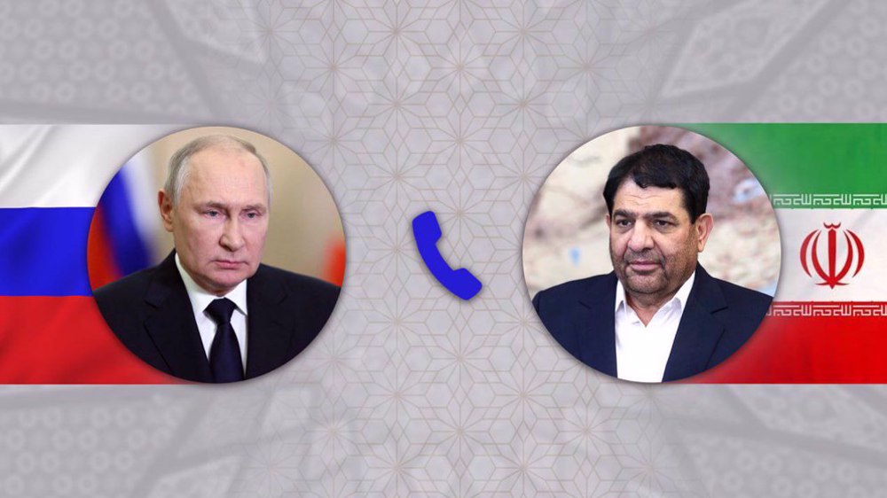 Putin holds telephone call with Iran's interim president 