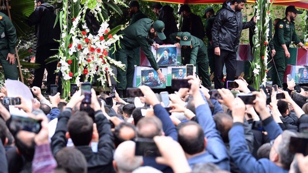 Tabriz : funérailles massives pour le président Raïssi et ses compagnons