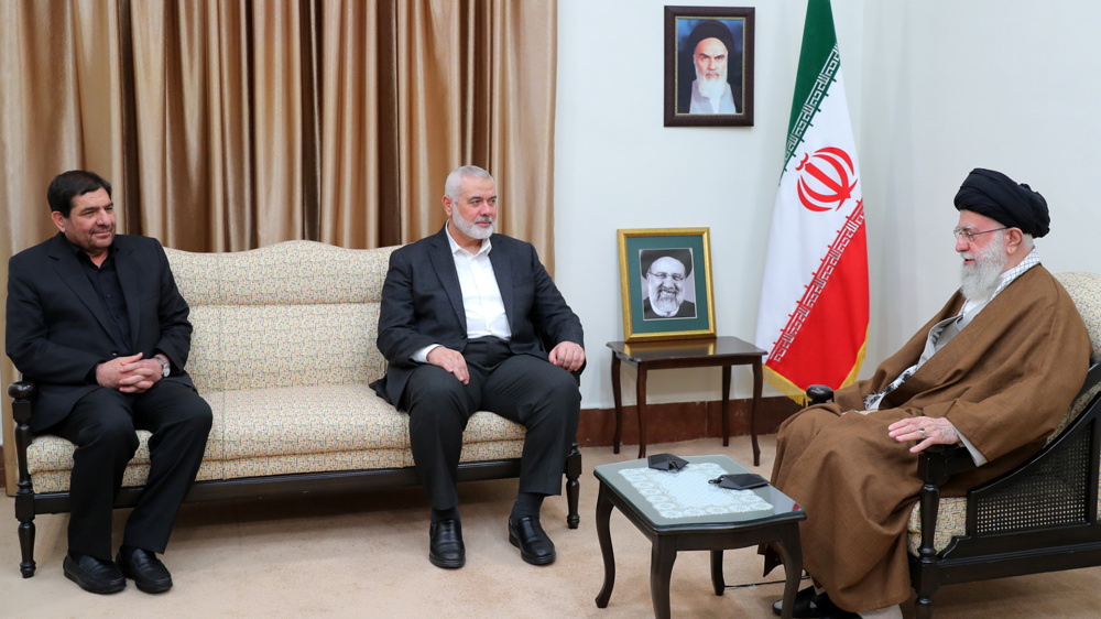 Le Leader de la Révolution islamique a reçu en audience Ismaïl Haniyeh