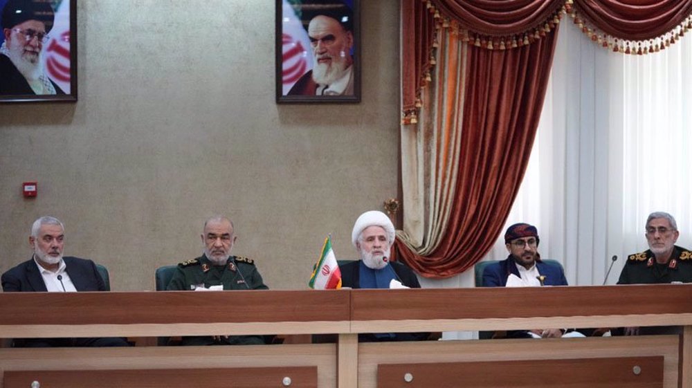 Le commandant en chef du CGRI rencontre les groupes de résistance à Téhéran