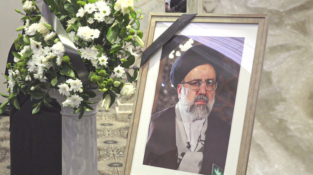 London Muslims mourn Iranian president passing
