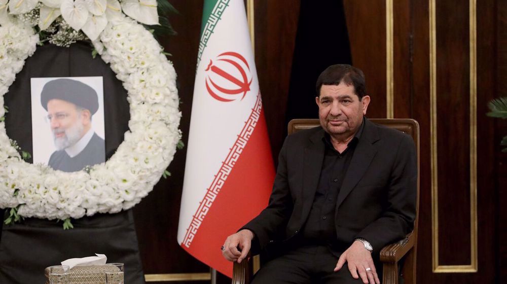 No shift in Iran’s pro-resistance strategy: Interim president
