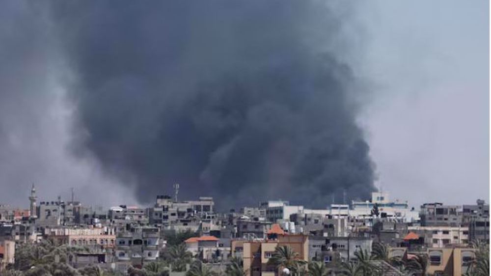 Israeli airstrikes kill dozens of displaced Gazans in Rafah 