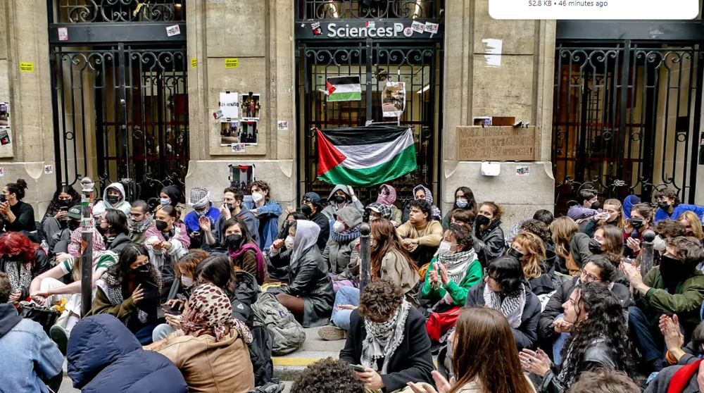 Sciences Po Paris fermé: la police intervient pour évacuer les étudiants pro-palestiniens