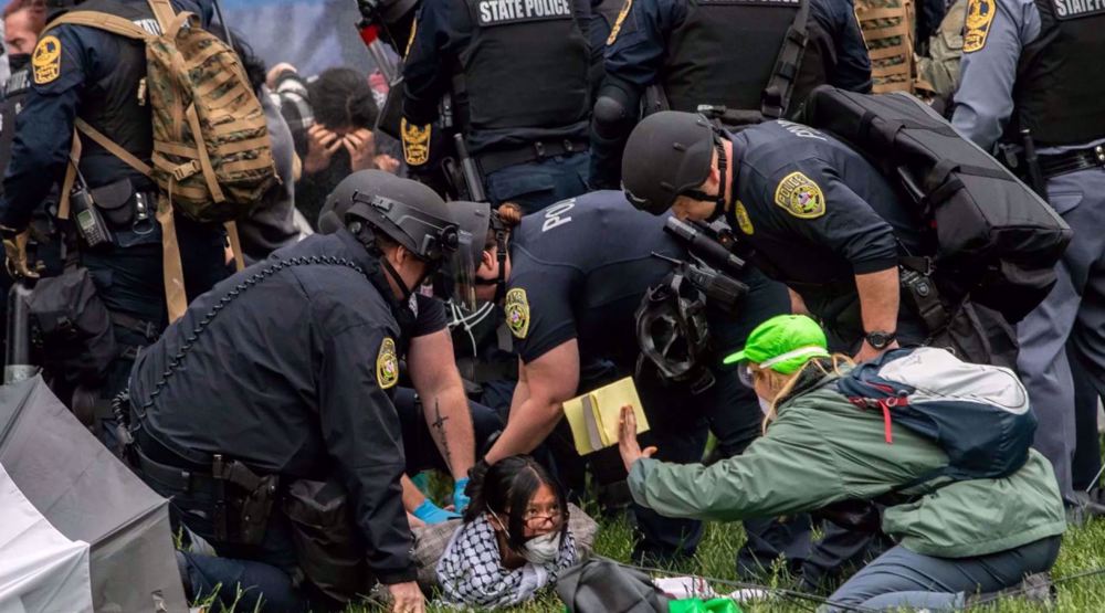 USA: 25 étudiants de l'Université de Virginie arrêtés par la police