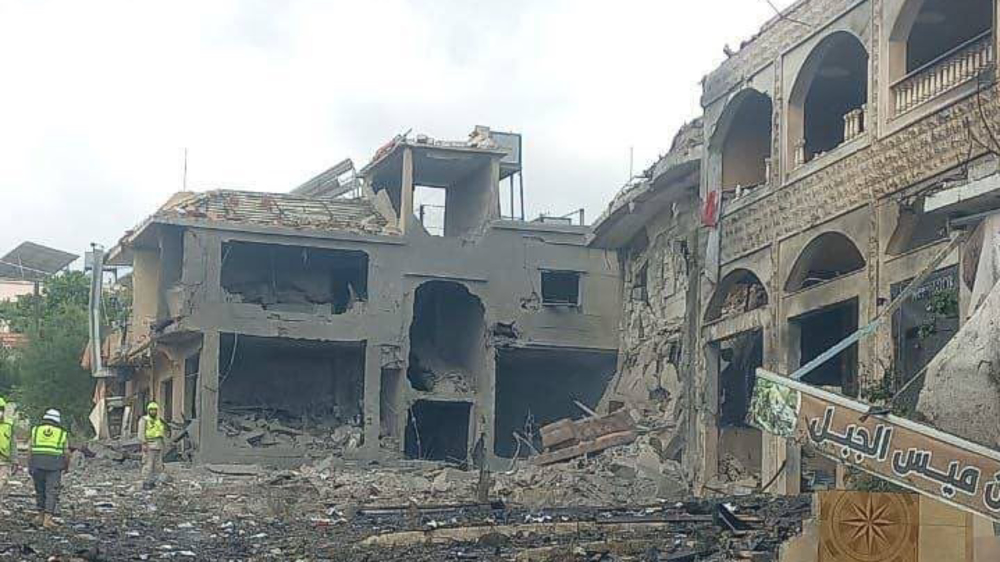 Three civilians killed as Israeli warplanes bomb southern Lebanese village