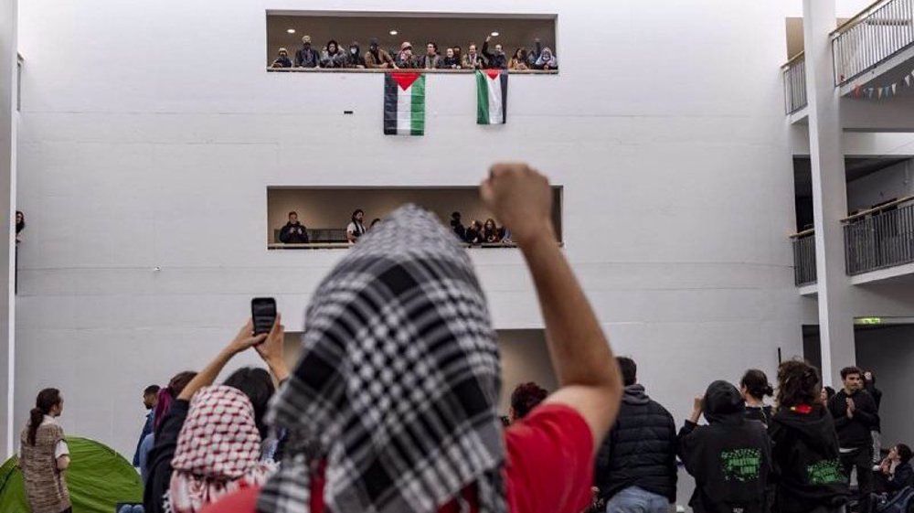 Police disperse pro-Palestine rally at Swiss University of ETH Zurich