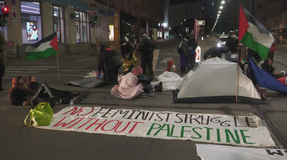 Five activists arrested as police close Vienna encampment