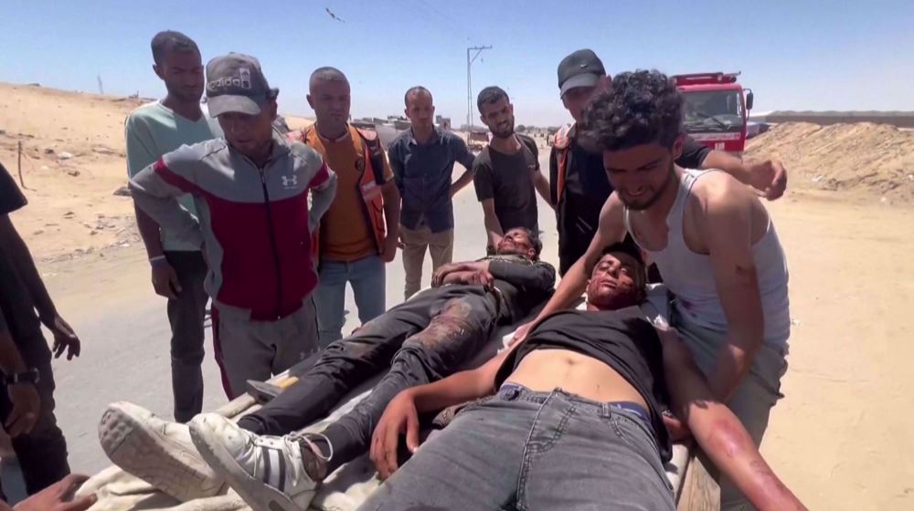 Wounded Palestinians evacuated as Israeli forces press Rafah offensive