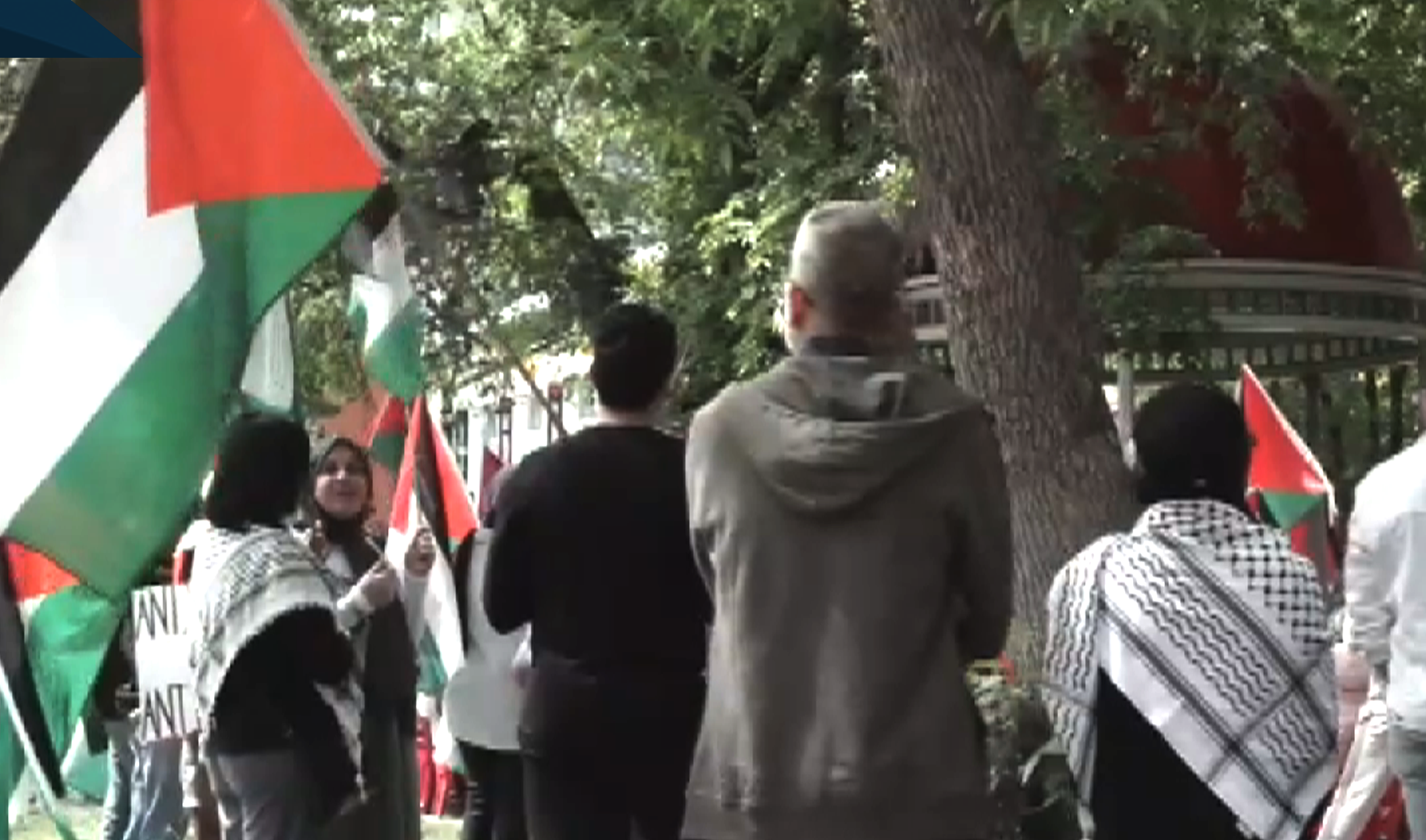 Canadians hold pro-Palestine rally in Calgary