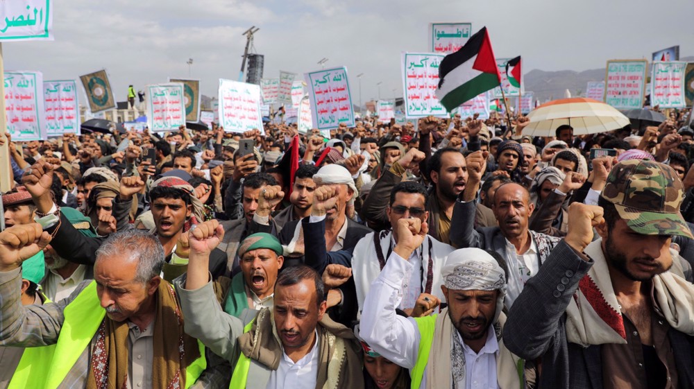 Yemenis, Bahrainis come out in force in support of Gazans 