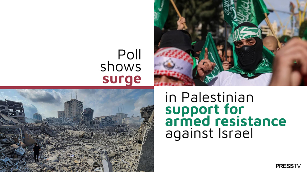 Poll shows surge in Palestinian support for armed resistance against Israel  