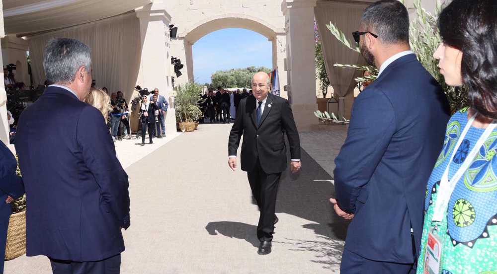 Sommet du G7: début des travaux avec la participation du président algérien