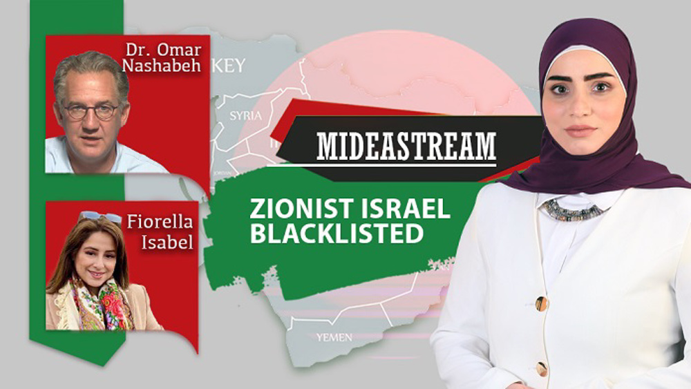 Zionist Israel blacklisted