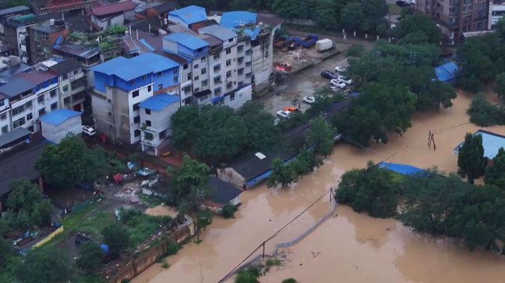Thousands evacuated as floods and landslides cause chaos in East China's Fujian