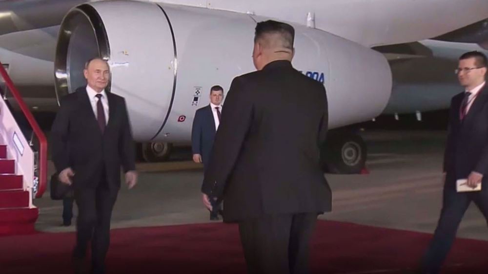 Putin lands in Pyongyang on first North Korean visit in 24 years