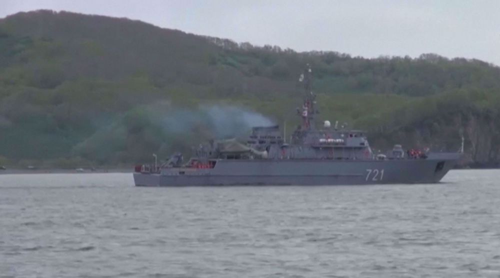 Russia's Pacific Fleet holds naval drills off Kamchatka Peninsula