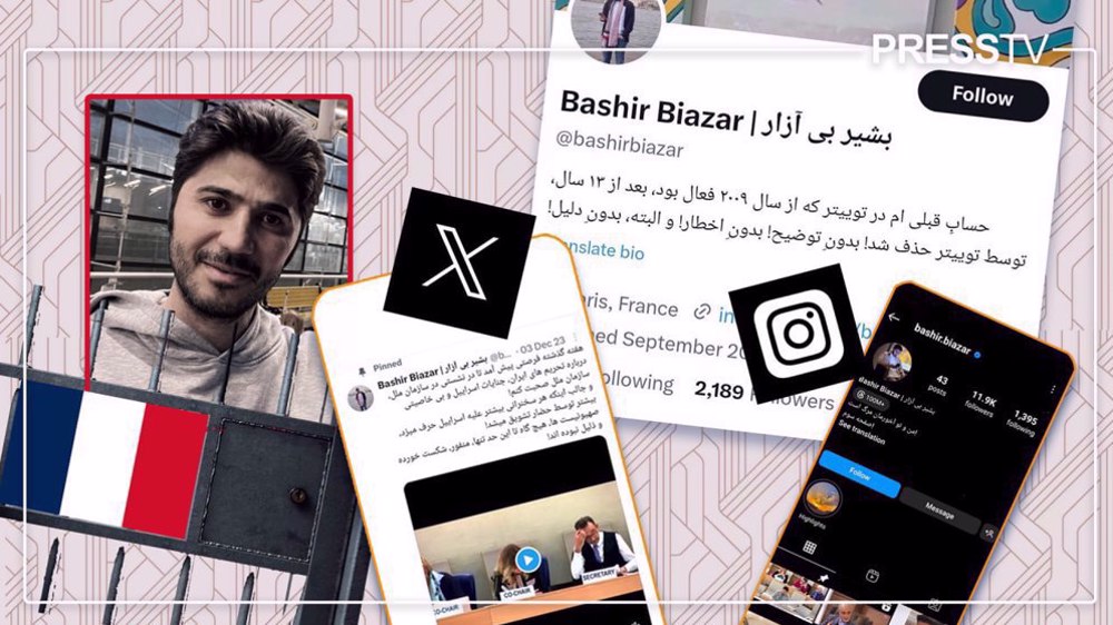 Les postes du musicien iranien emprisonné en France contredisent les accusations