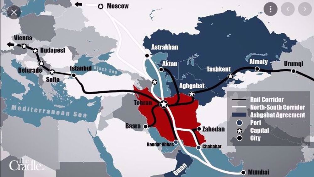 Corridor Nord-Sud : inauguration du chemin de fer Rasht-Caspienne