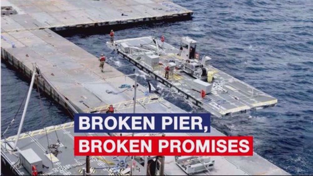 US's broken Gaza pier