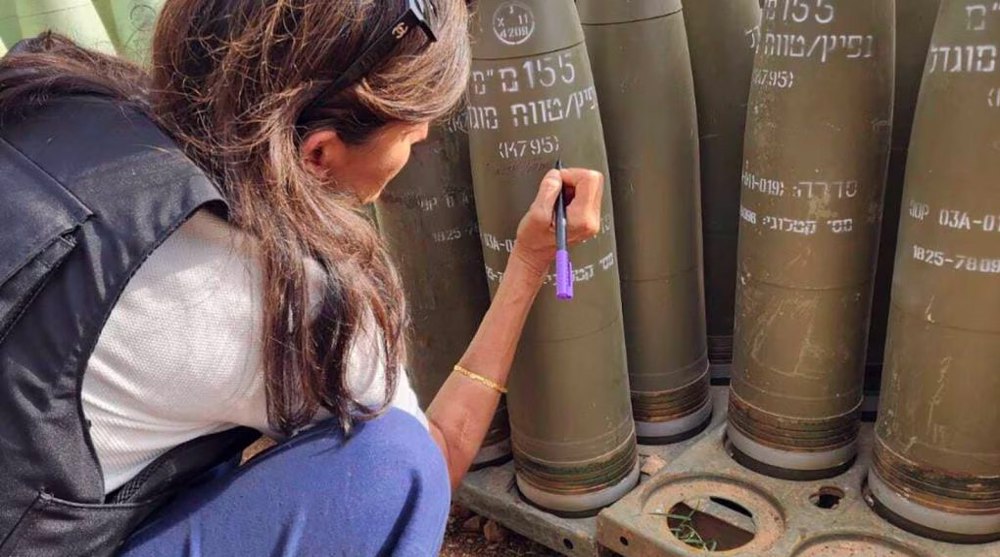 Iran blasts Nikki Haley’s ‘Finish Them’ message on Israeli bomb