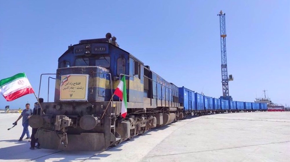 Chemin de fer Rasht-Caspienne: l'Iran renforce davantage sa position dans la région