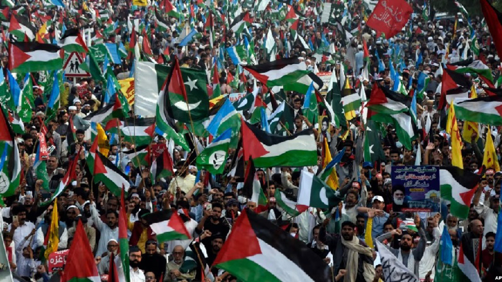 Pakistanis denounce Israel ‘war crimes’ in Gaza
