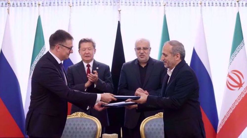 L'Iran et la Russie signent un important accord gazier