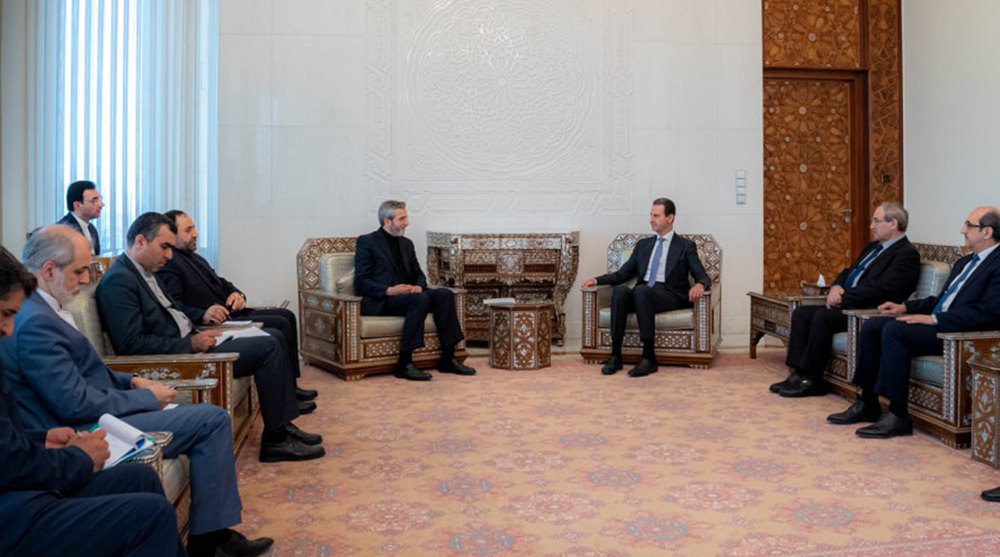 Iran's acting foreign minister meets with top Syrian officials in Damascus