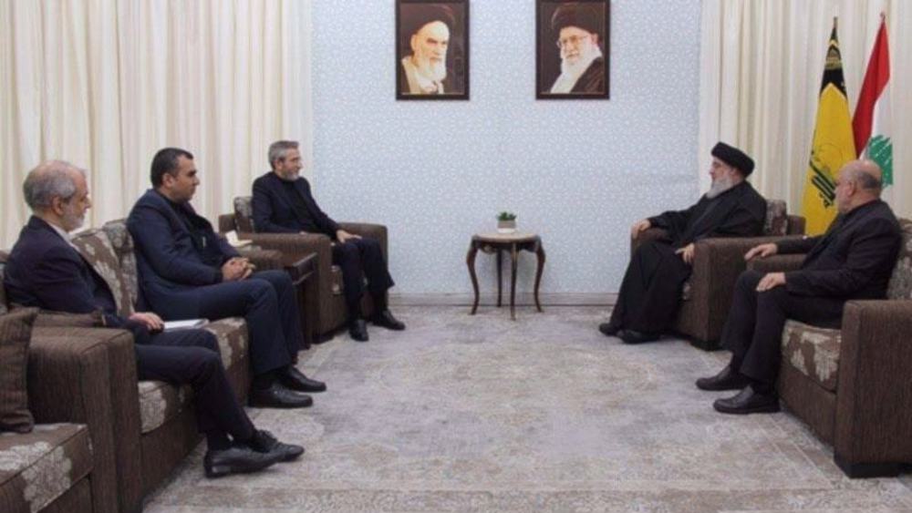 Bagheri-Kani rencontre Nasrallah et la Résistance palestinienne à Beyrouth