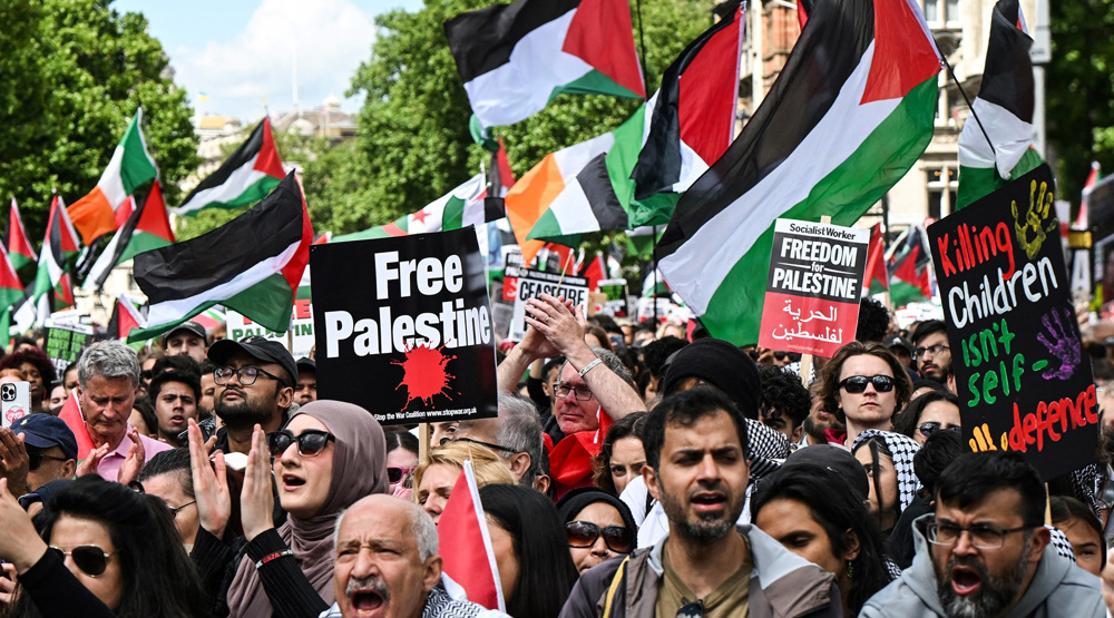 Monumental pro-Palestine demo in London ahead of general election