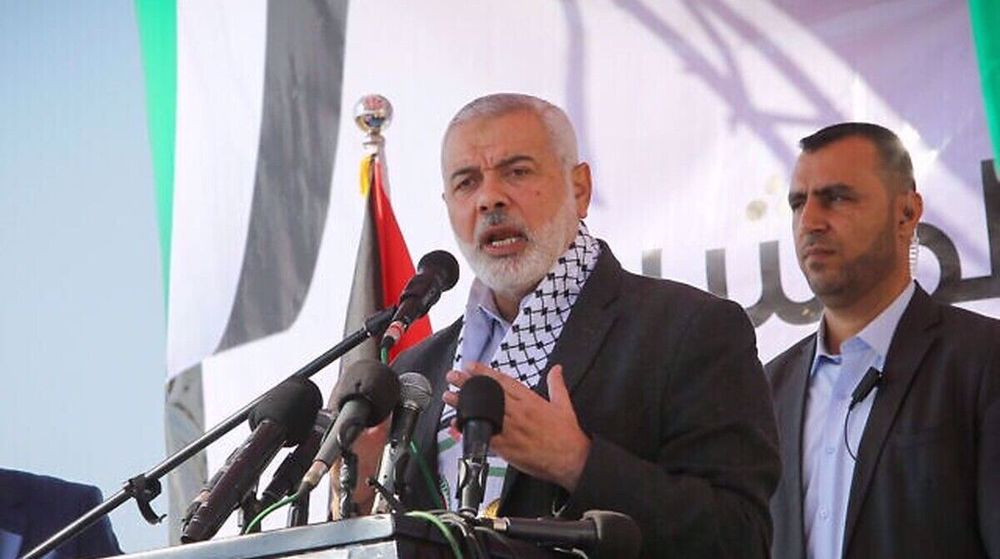 Israel delusional to think it can impose truce on Hamas: Haniyeh