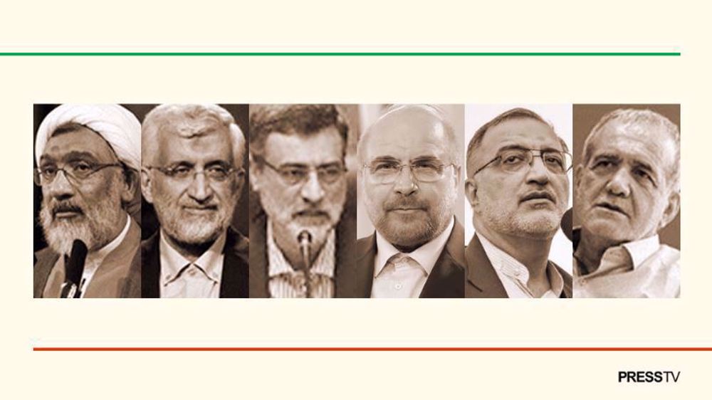 Élection anticipée en Iran: six candidats validés