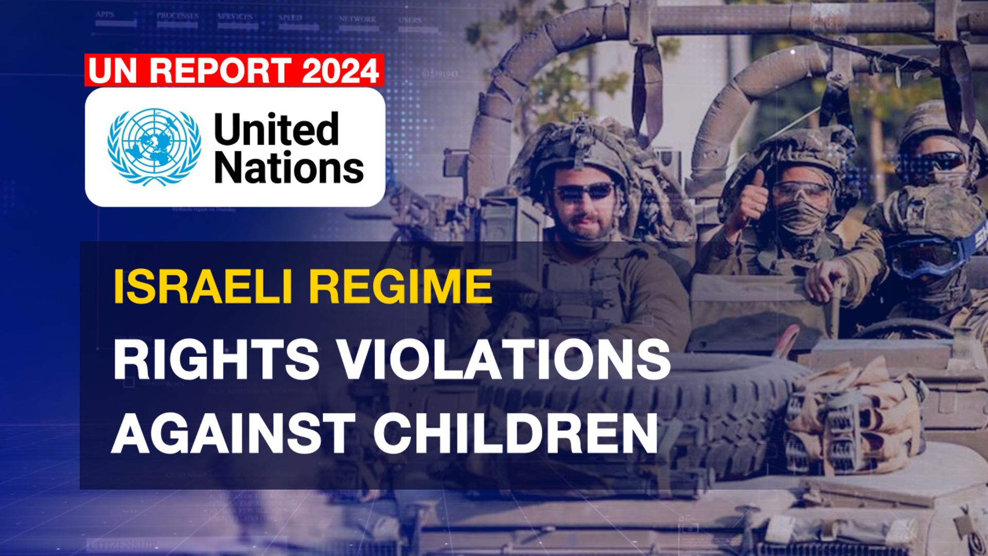 Israel on UN blacklist of child rights violators